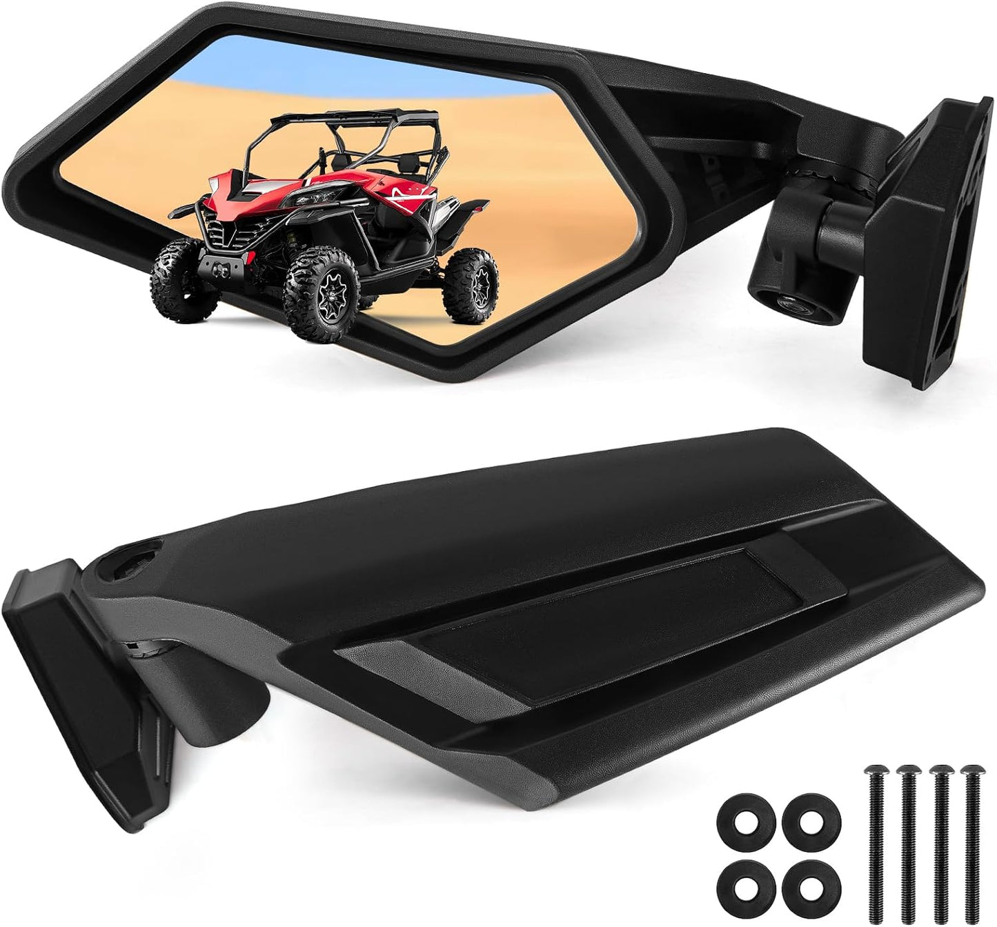 Espejos laterales Maverick X3 plegables 360° vidrio
