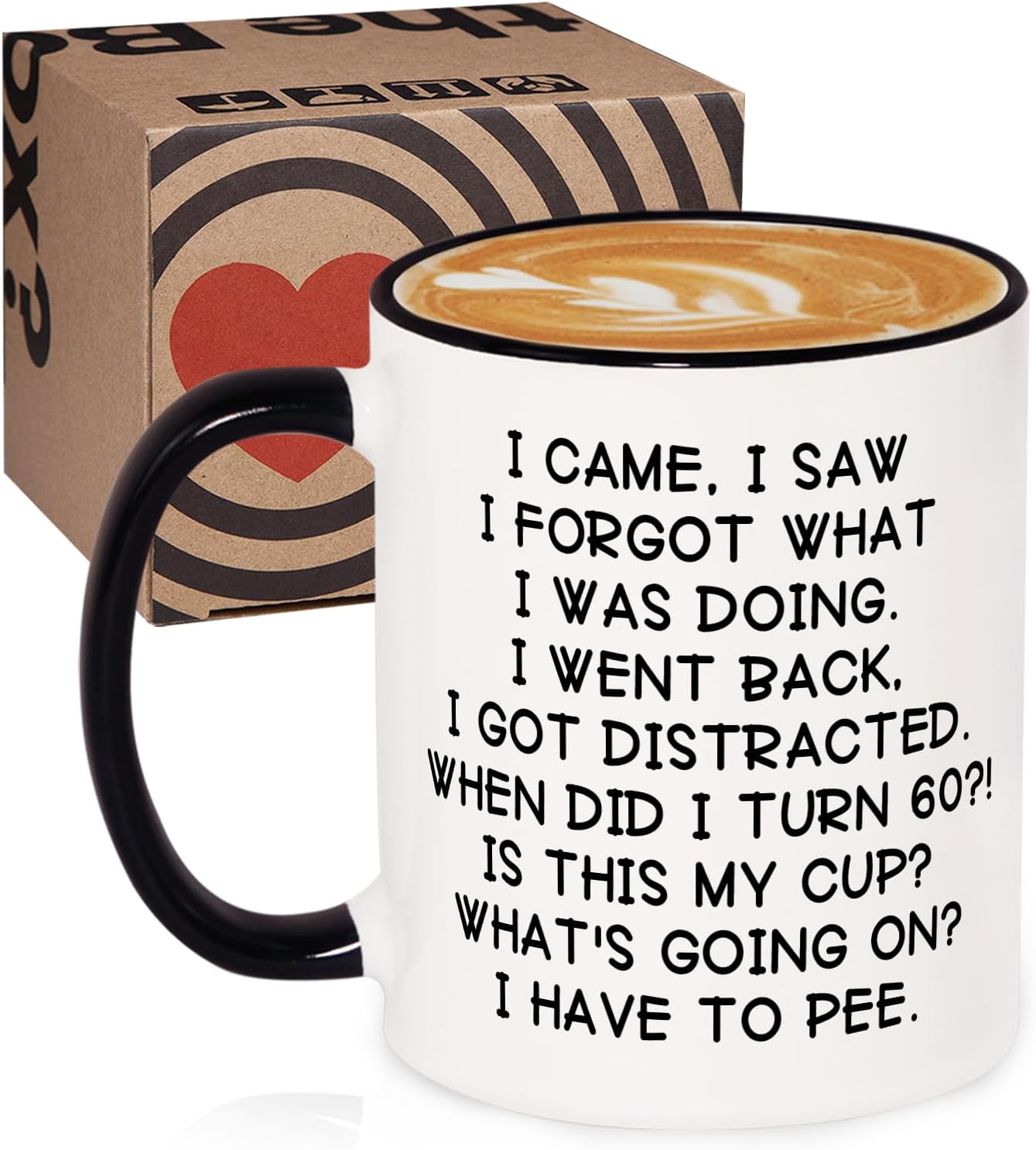 Taza 11oz regalo cumpleaños 60 para ella y él