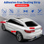 Protectores borde puerta automóvil forma U 16ft blanco