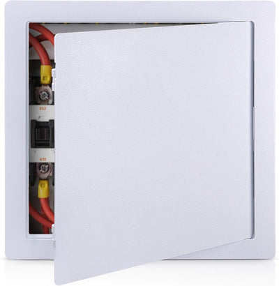 Panel acceso fontanería yeso 18x18pulg plástico blanco