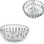 2 Bandejas Cristal Joyas 3.1" Redondo Transparente