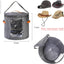 2 Pzas Contenedor Sombreros Mujer Redondo Plegable