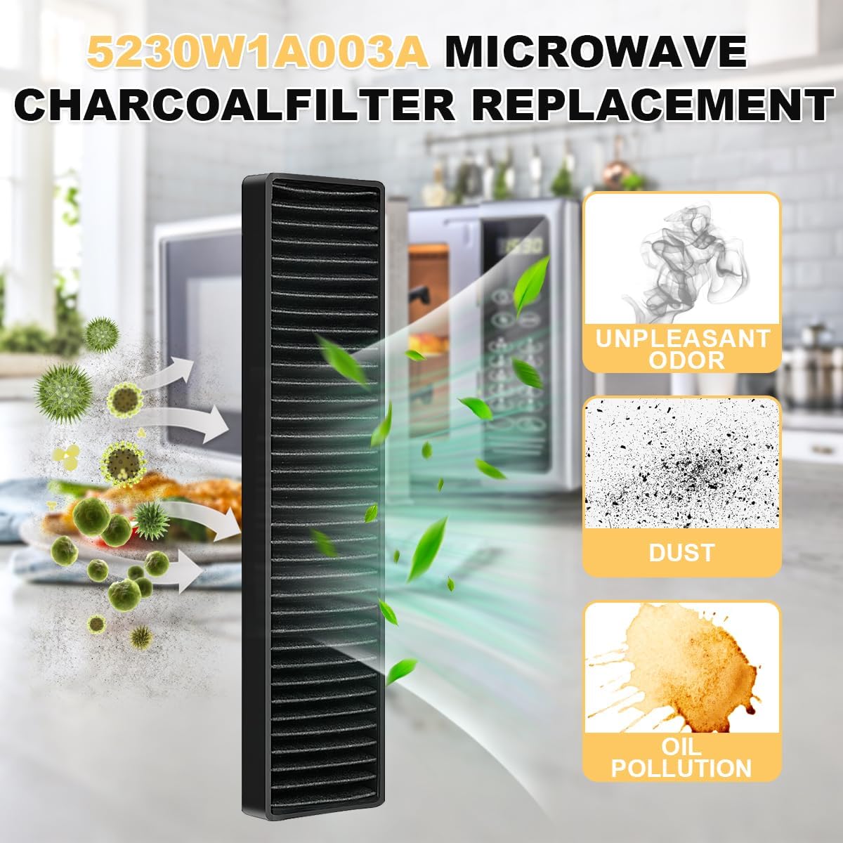 Filtro carbón microondas L-G LMHM2237ST LMH2235ST