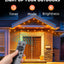 Luces cadena patio 200pies impermeable control remoto st38