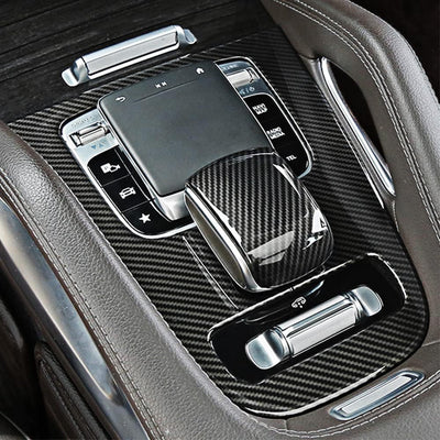 Cubierta fibra carbono consola central Mercedes GLE W167