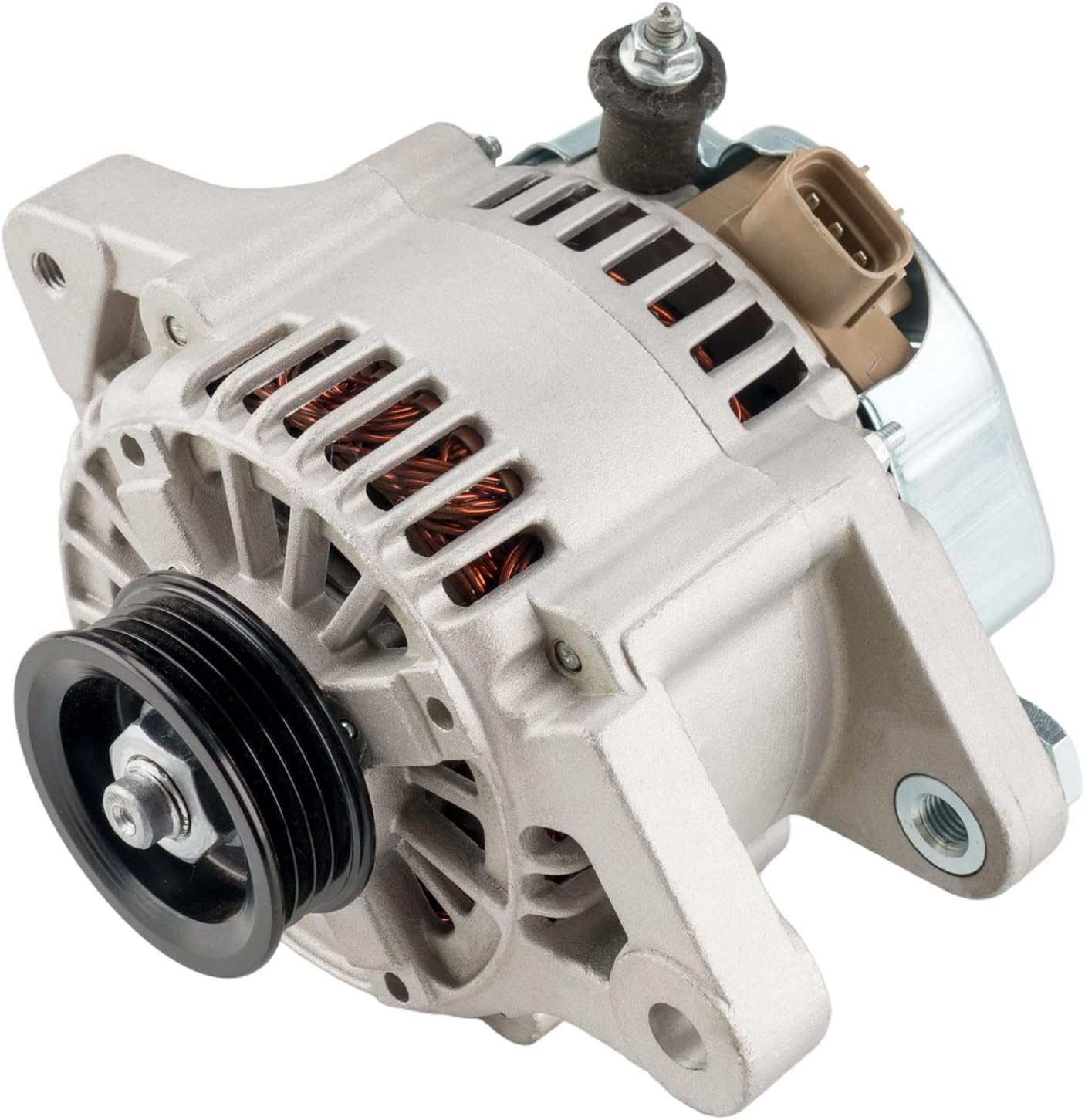 Alternador reemplazo Echo 13896N 12V 4 poleas ranuradas