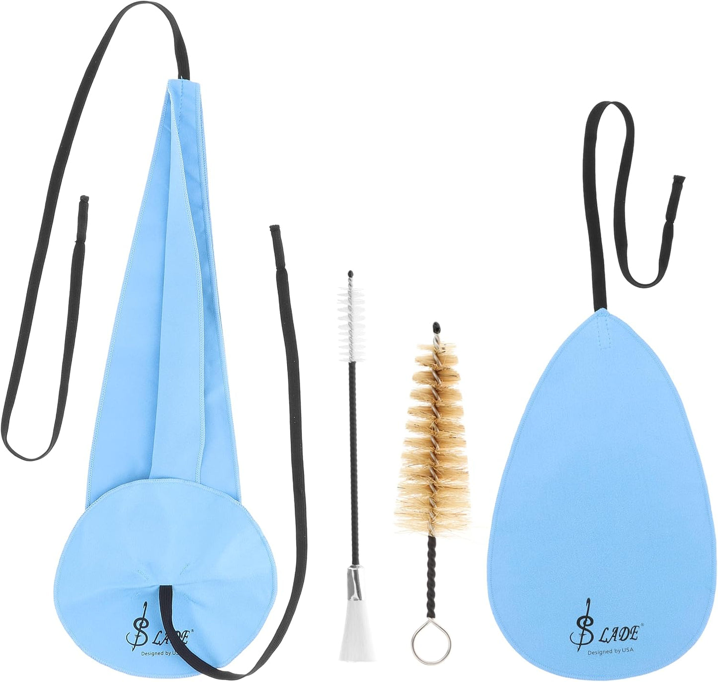 Kit limpieza saxofón 4en1 con hisopo cepillo boquilla