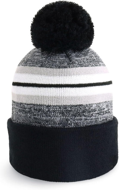Beanie Cap Acrylic Cuff para Hombre y Mujer Invierno