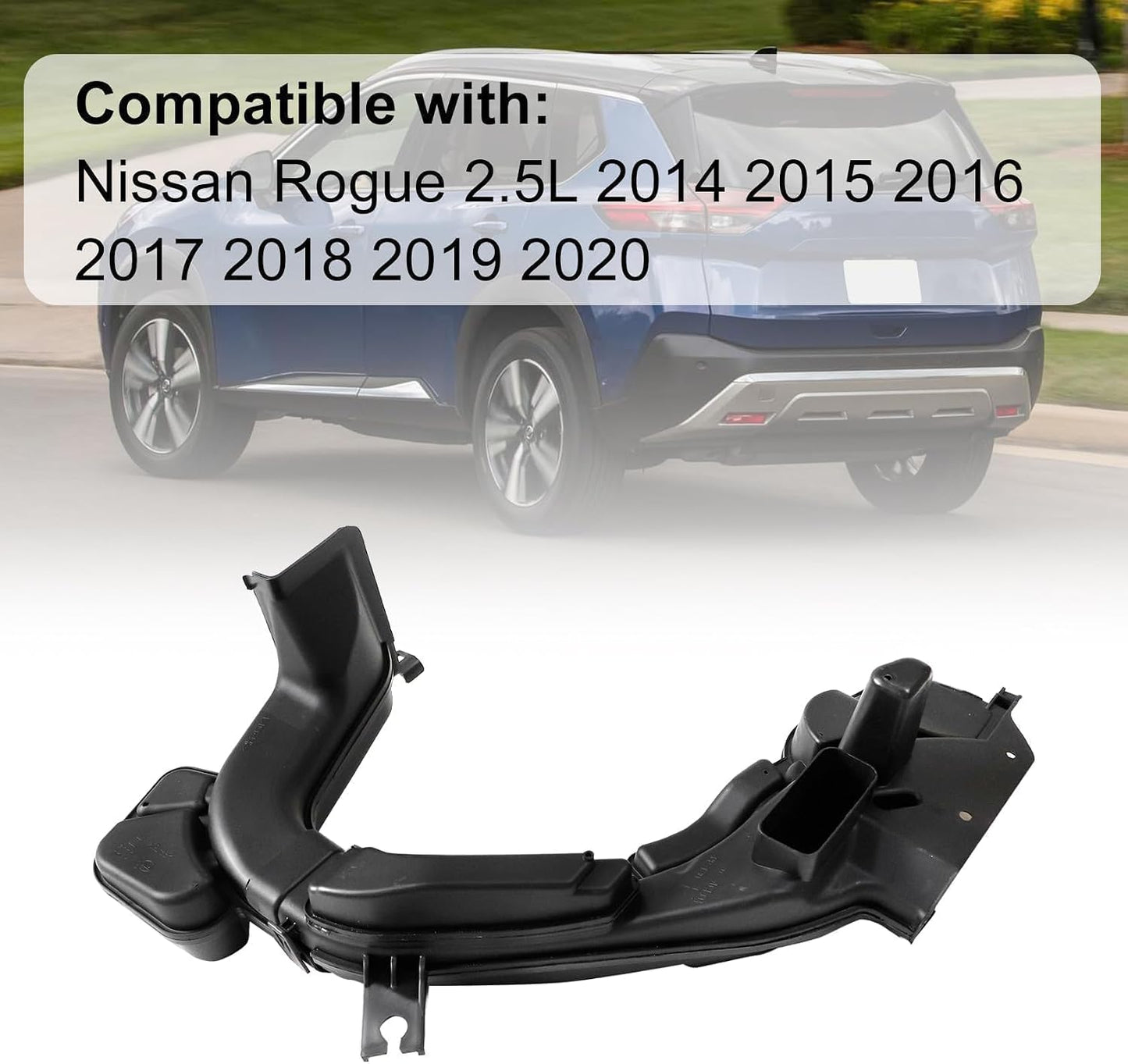 Tubo admisión aire Nissan Rogue 2014-2020 2.5L