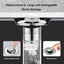 Colador fregadero baño 3en1 con canasta acero inox