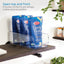 Papelera despensa transparente sin BPA 5.25x11"