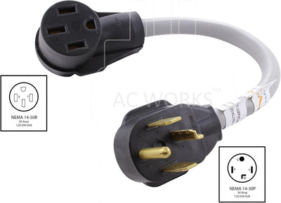 Adaptador carga vehicular Tesla clavija 14-30