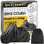 Funda impermeable bicicleta 1 o 2 ruedas antirrobo