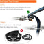 2 Pzas Correas Hamaca 10" Resistentes para Árboles Azul