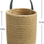 2 Cestas colgantes yute tejida para plantas boho 7.87x11.7"