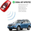 Funda llavero TPU Subaru Legacy Forester rojo