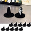 Soporte terciopelo negro 10 anillos organiz. joyas
