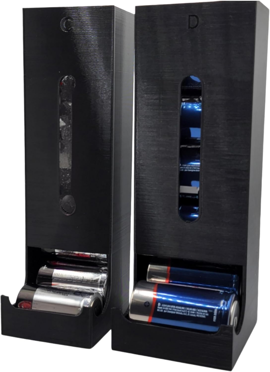 Caja dispensador de baterías titular