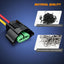 Adaptador hembra conector faro antiniebla para Toyota GMC Chevy