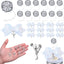 36 Pzas Accesorios Vasos Porrista 12 Cubiertas Pajita