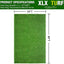 Alfombra césped artificial 5x8ft para interiores y mascotas