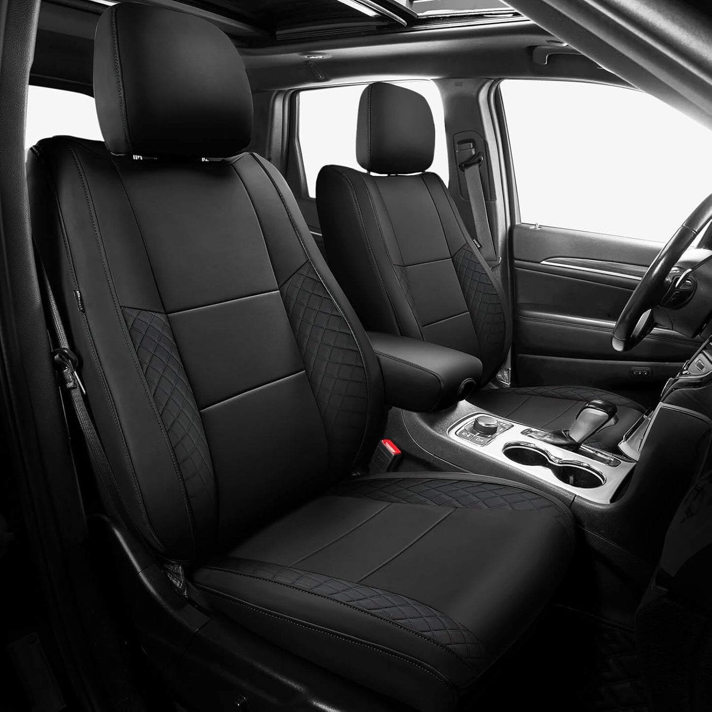 Fundas asientos Jeep Grand Cherokee 2011-21 cuero