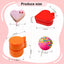 Set 2 Moldes Plástico Tartas Hornear Cumpleaños Bodas