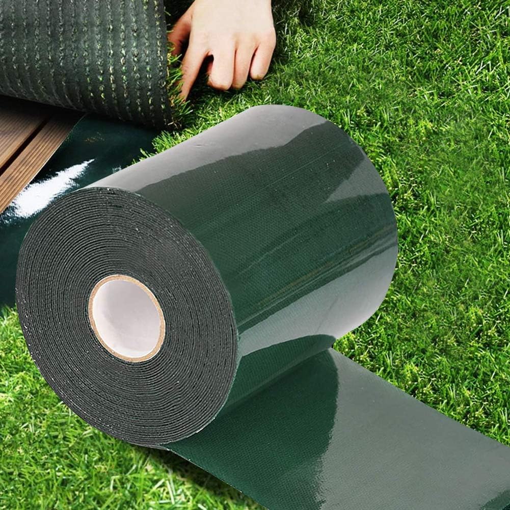 Cinta césped artificial doble cara 6" x16ft autoadhesiva