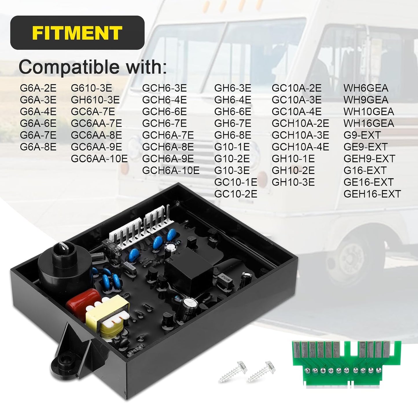 Placa control encendido calentador agua RV comp Atwood