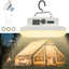Linterna colgante LED recargable impermeable para exteriores