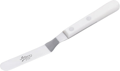 Espátula offset acero inox 4.5pulg mango plástico lavavajillas