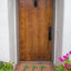 Felpudo fibra coco 17x30pulg Bienvenida Palmeras