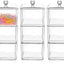 Organiz. accesorios cabello niña con tapas acrílico