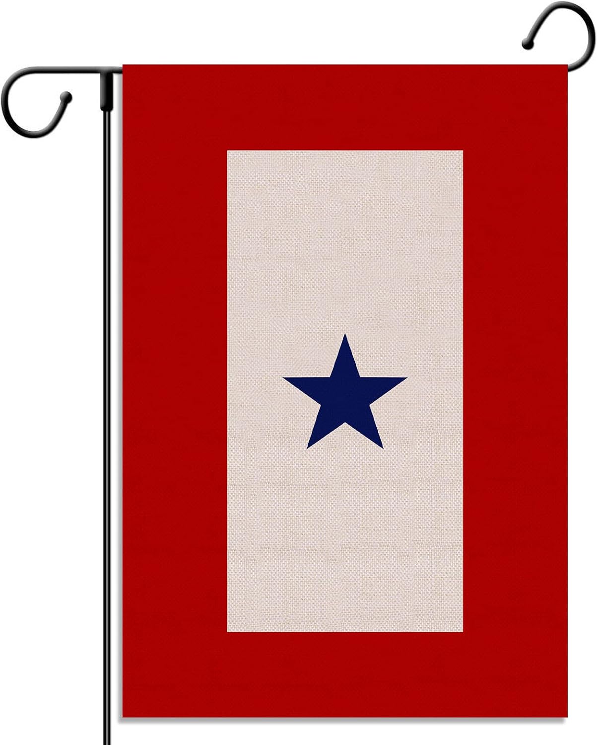 Bandera jardín servicio militar estrella azul marines