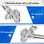 Soporte poste bandera aluminio 1" 2 posiciones