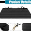 Protector parachoques trasero auto 37x25" negro