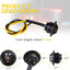 50 Luces Marcador Remolque 3/4" Ámbar LED Impermeables