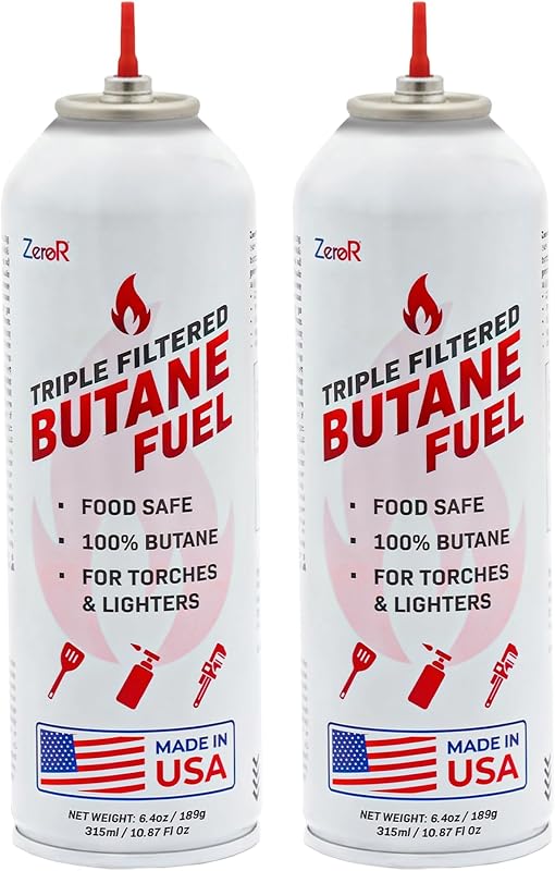 Recambio butano encendedor antorcha combustión limpia 10.7oz
