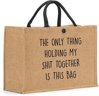 Bolsa de lino para mujer regalo abuela mamá