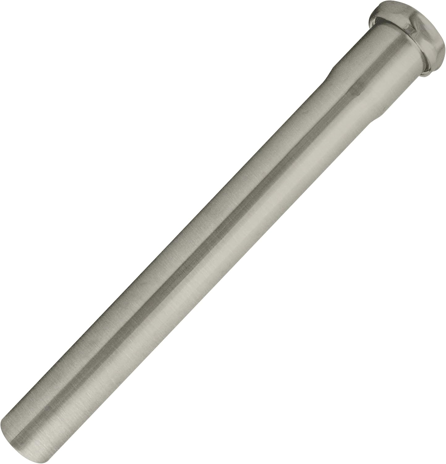 Tubo extensión junta deslizante 1-1/4x12 níquel satinado