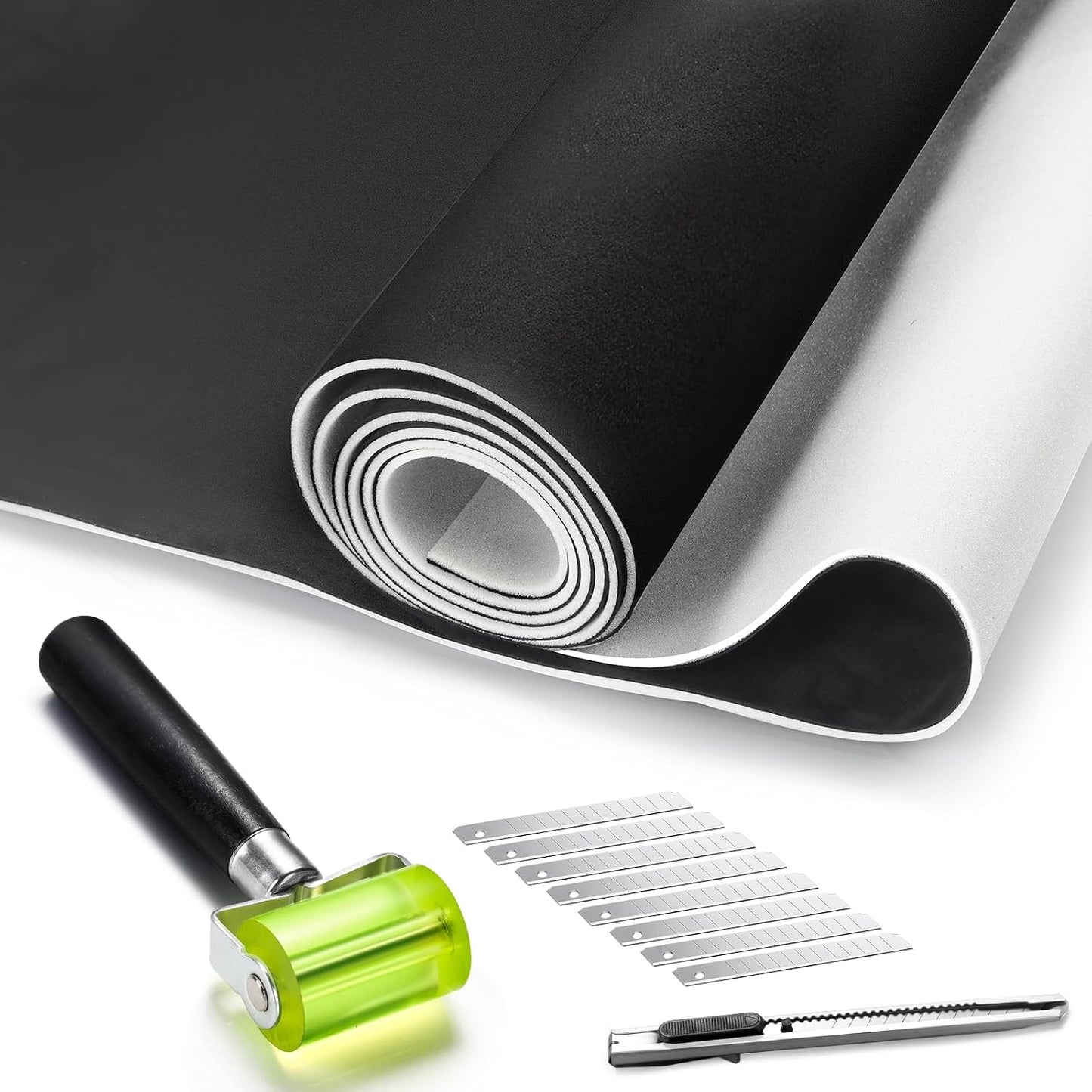Forro gamuza techo coche 98x60" espuma 4mm