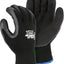 Guante felpa rizada látex espuma XL ANSI A2 negro peso