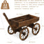 Maceta rústica madera para jardín patio balcón