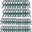 60 Clips Soporte Plantas Jardín 2 Tamaños Reutilizables