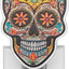 Luz nocturna calavera de azúcar decoración día de los muertos