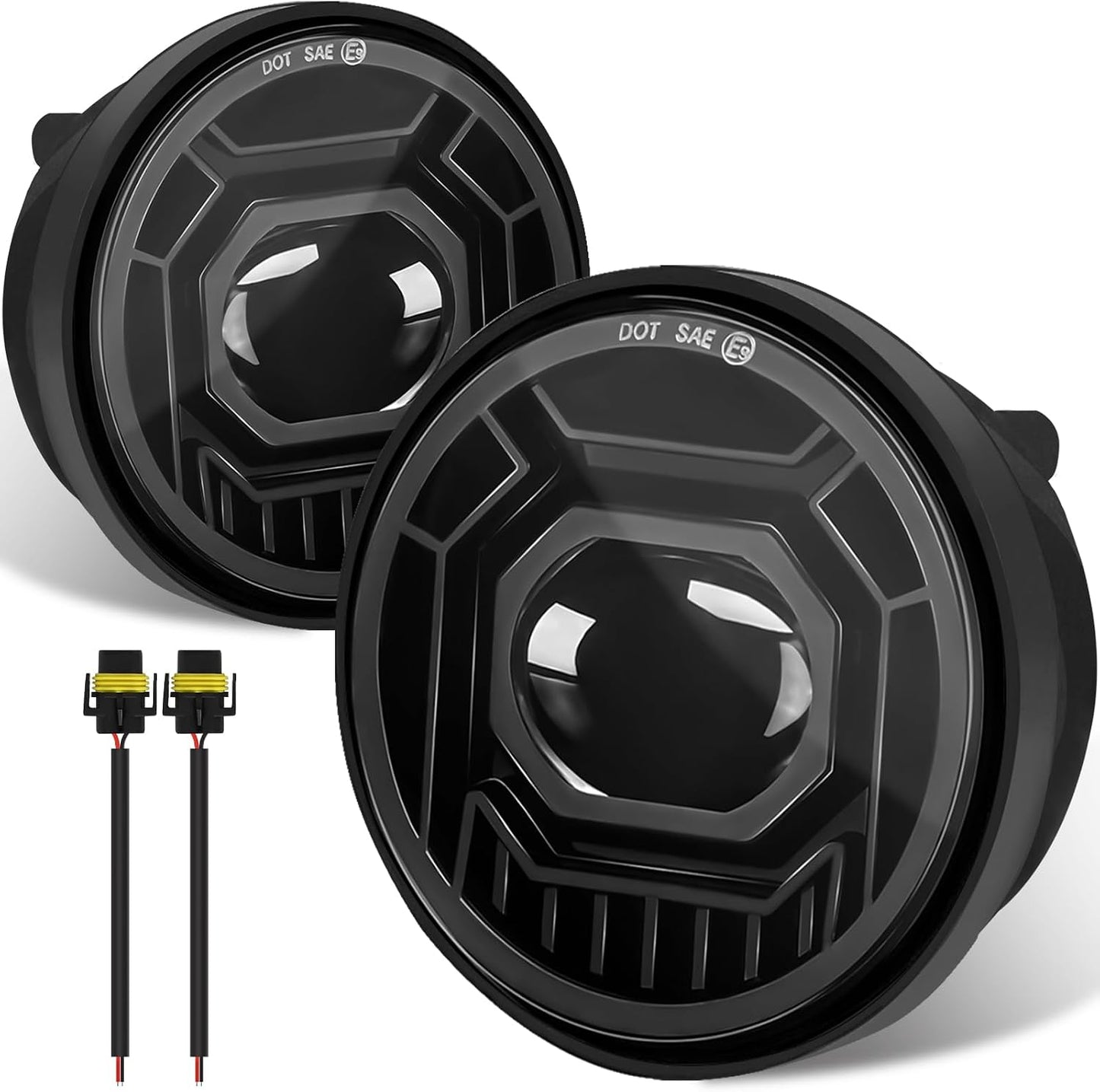 Luces antiniebla LED 4.5pulg motocicleta Harley