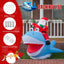Inflable Santa tiburón 8.8pulg L 5.3pulg H decoración
