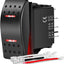 Interruptor basculante 12V 24V impermeable coches camiones