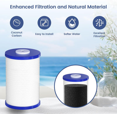 Cartucho filtro agua potable bloque de carbono Frescapure