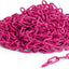 Barrera seguridad cadena plástico magenta 100pies